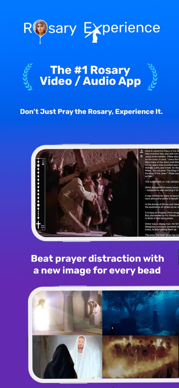 Rosary Experience — The #1 Video Rosary App